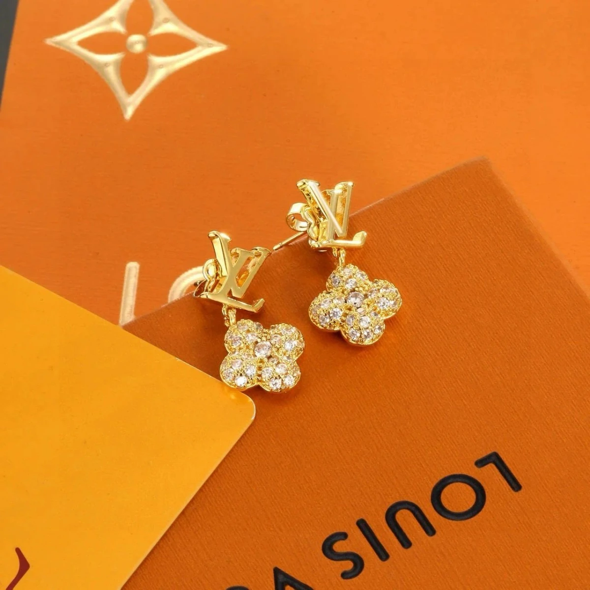 Louis Vuitton Flower Stud Earrings