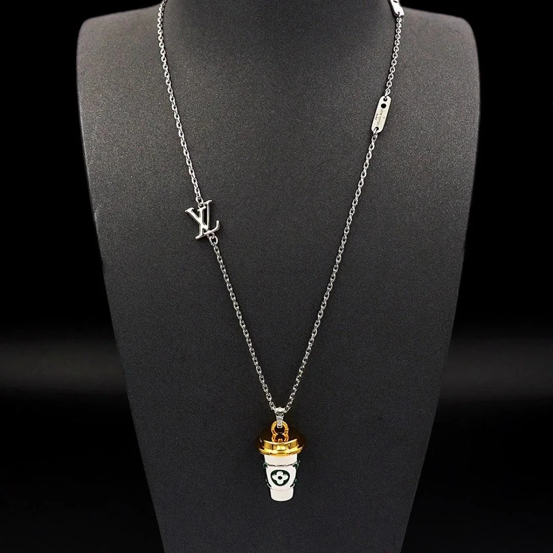 Louis Vuitton Monogram World Tour Necklace