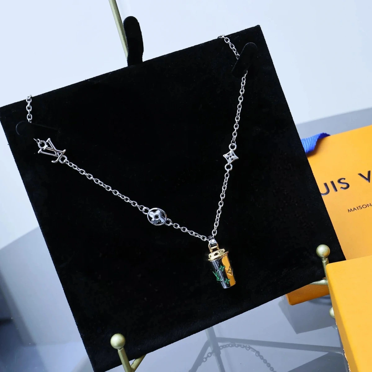 Louis Vuitton Petite Malle Necklace