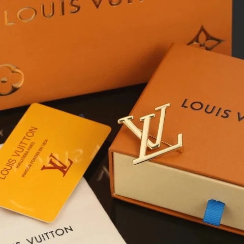 Louis Vuitton Metal Pin Brooch