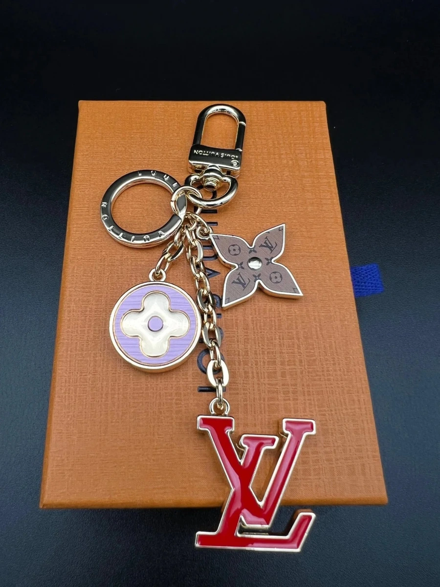 Louis Vuitton Monogram World Tour Keychain