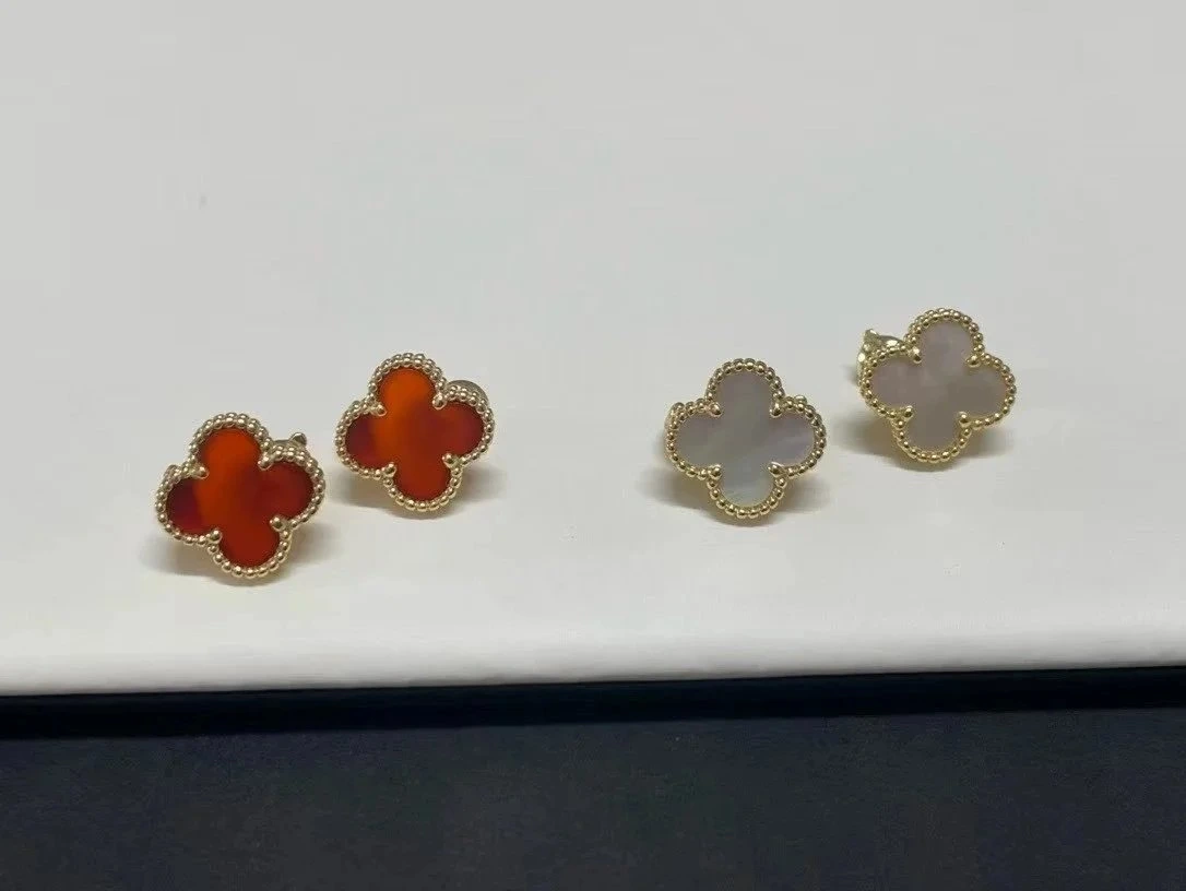 Van Cleef & Arpels Alhambra Stud Earrings