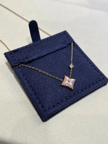 Louis Vuitton Petite Monogram Flower Necklace