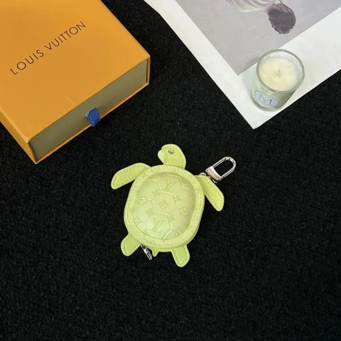 Louis Vuitton Turtle-Shaped Keychain Charm