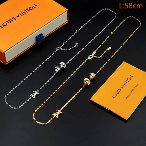 Louis Vuitton Monogram World Tour Necklace