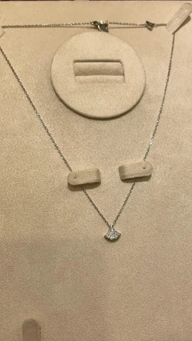Bvlgari Fan Pendant Necklace
