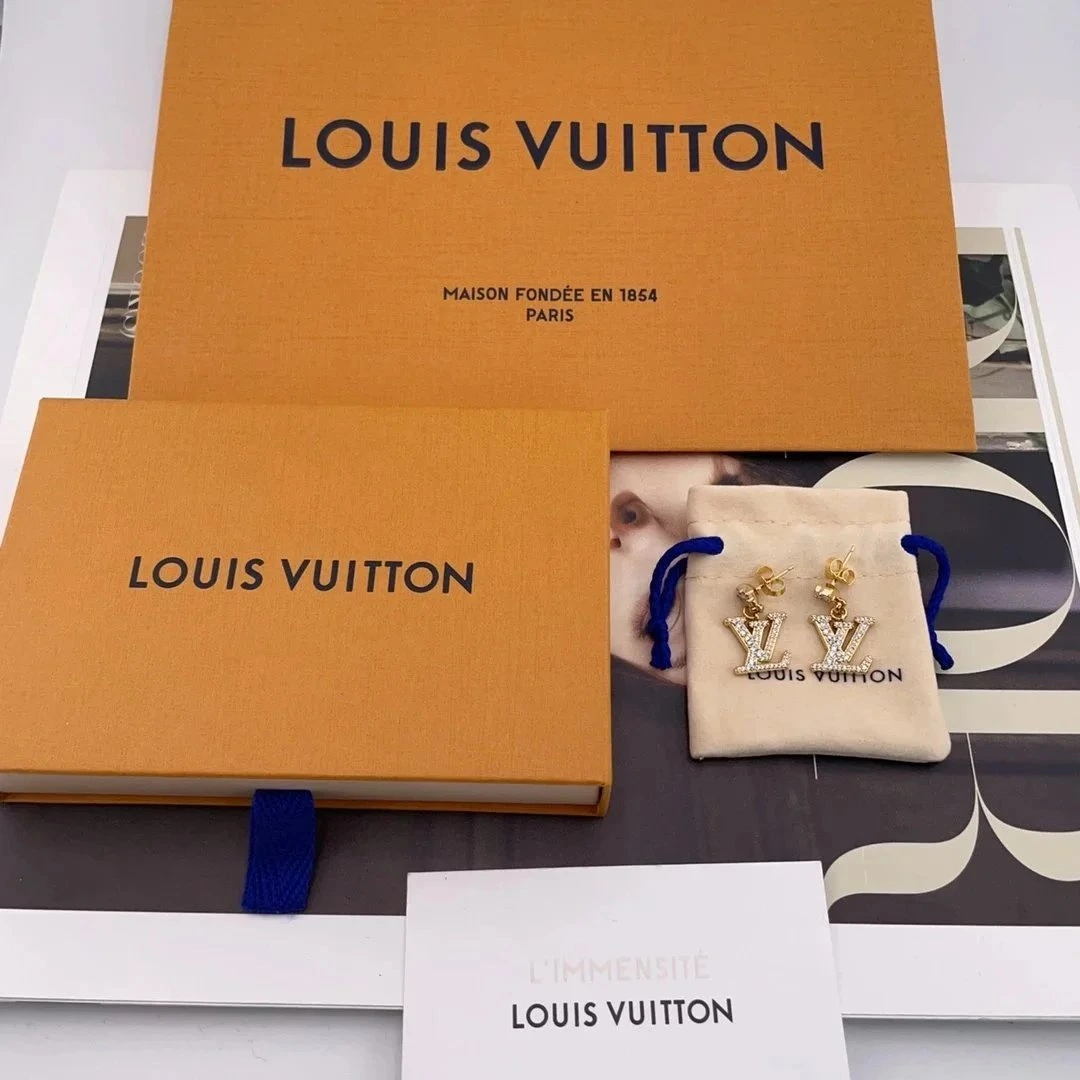 Louis Vuitton LV Initials Earrings