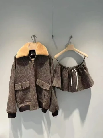 Jacket and Shorts Set