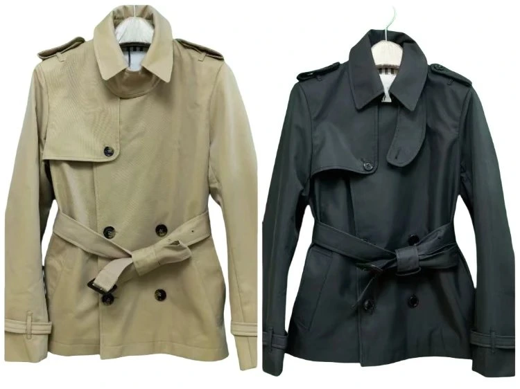 Double-Breasted Trench Coat