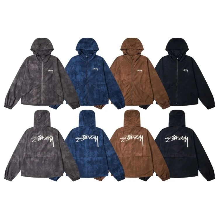Stussy Hooded Windbreaker Jacket
