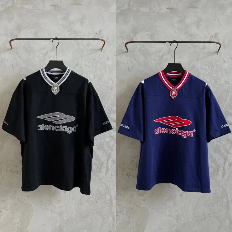 Balenciaga Football Jersey Graphic T-Shirt