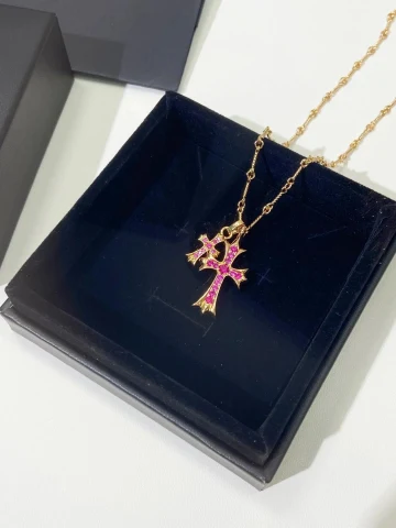 Chrome Hearts Cross Pendant Necklace