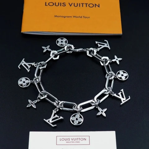 Louis Vuitton Monogram World Tour Charm Bracelet