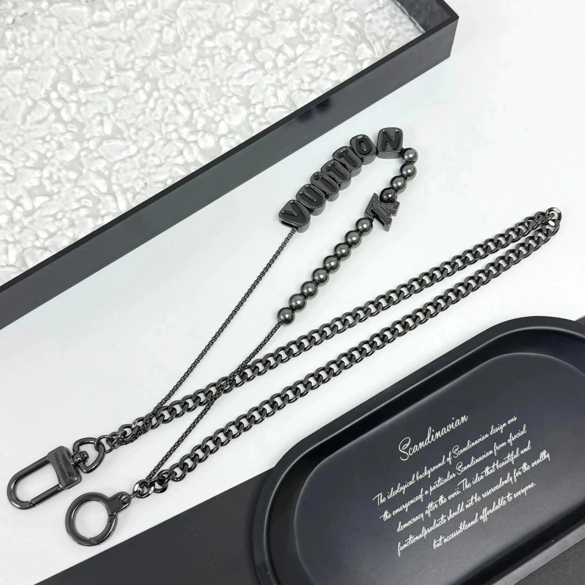 Louis Vuitton Belt Chain & Bag Charm
