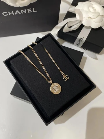 Chanel CC Medallion Necklace