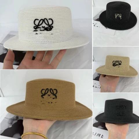 Loewe Wide-Brimmed Straw Hat