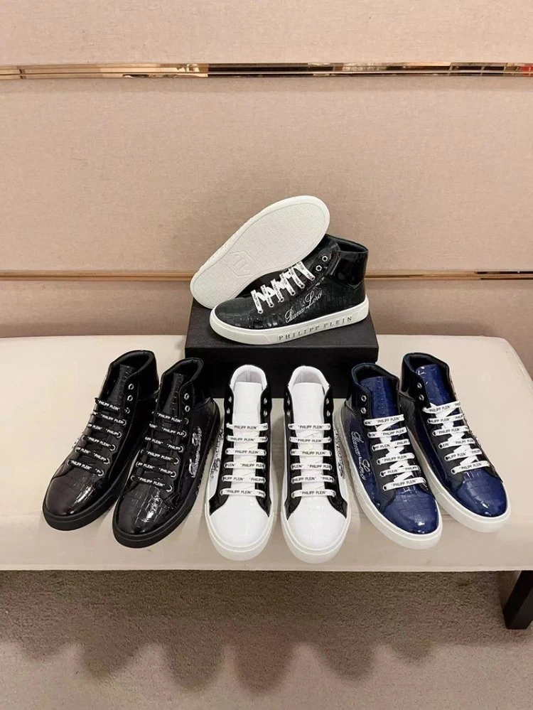 Philipp Plein Diana Love High-Top Sneakers