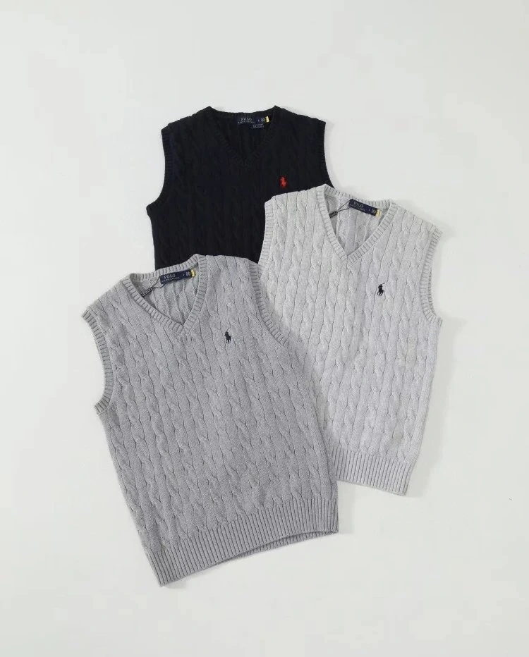 Polo Ralph Lauren V-Neck Cable Knit Vest