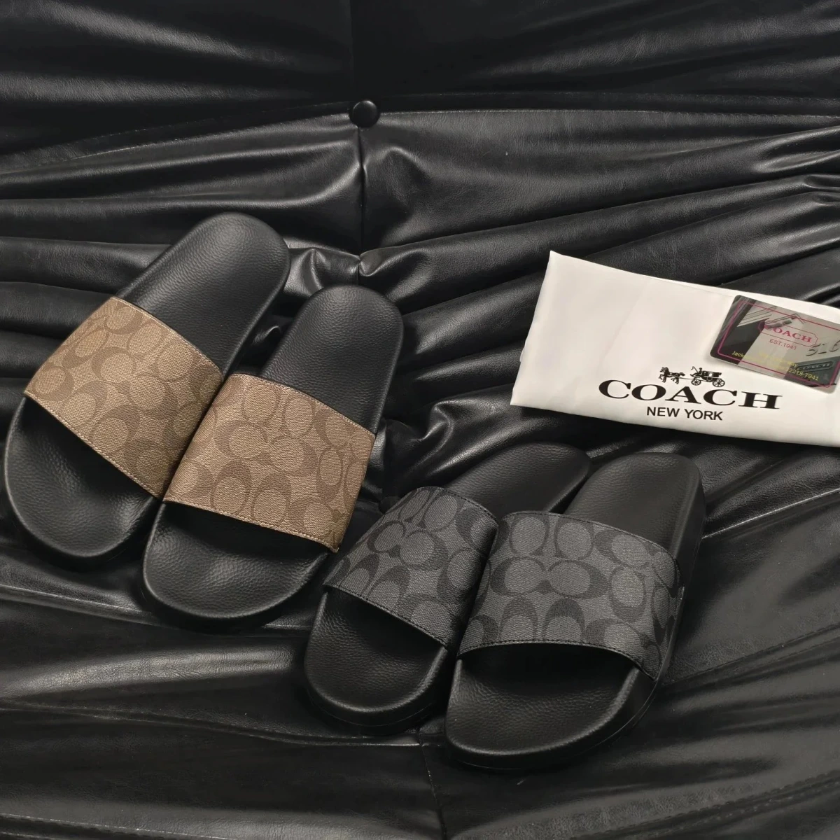 Coach Slide Sandals
