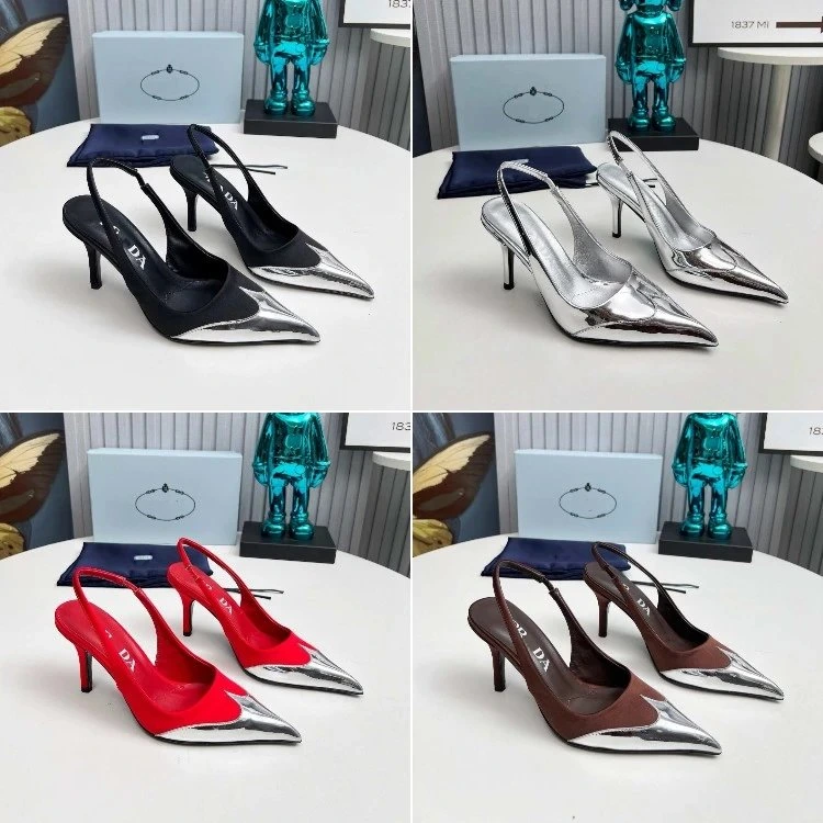 Prada Cleo Slingback Heels