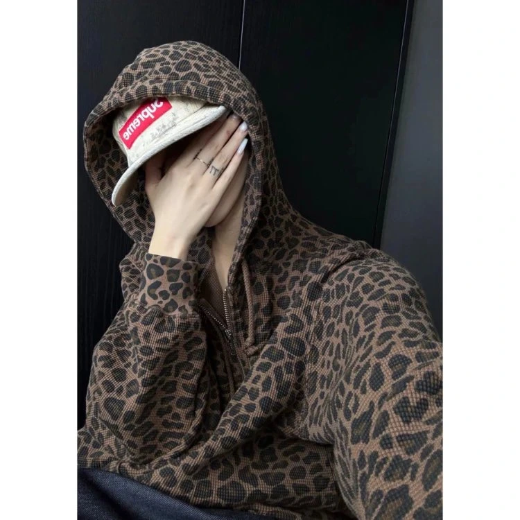 Supreme Hooded Zip-Up Sweatshirt
