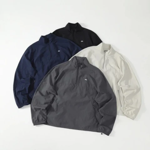 Alo Half-Zip Windbreaker Jacket
