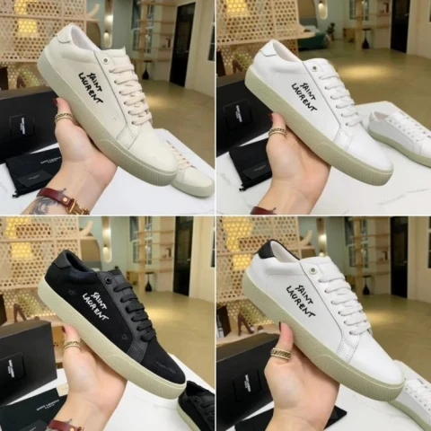 Saint Laurent SL/01 Low-Top Sneakers