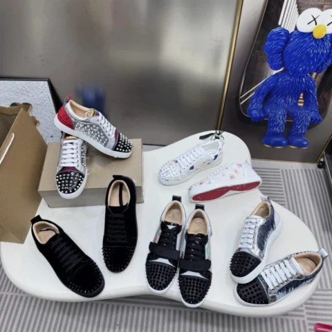 Christian Louboutin Louis Junior Low-Top Sneakers