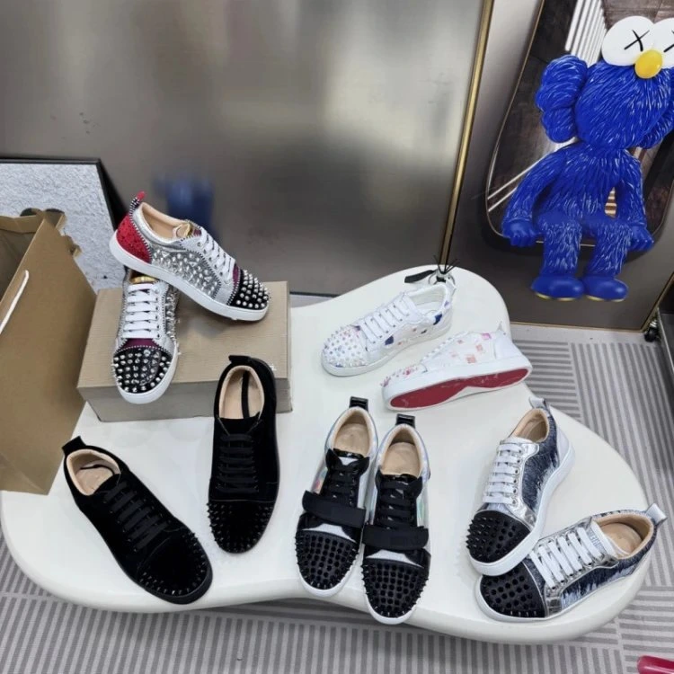 Christian Louboutin Louis Junior Low-Top Sneakers