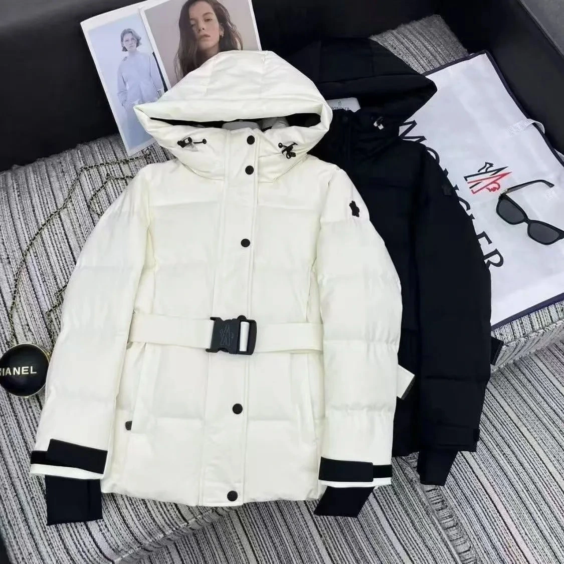 Moncler Day-Namic Hooded Puffer Jacket