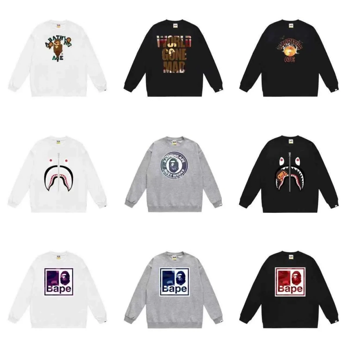 BAPE Crewneck Sweatshirt