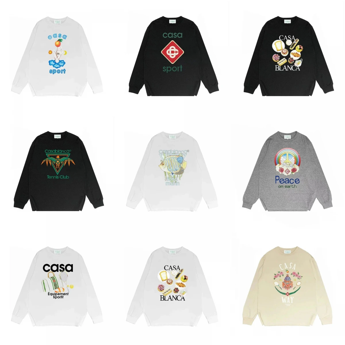 Casablanca Long Sleeve T-Shirt