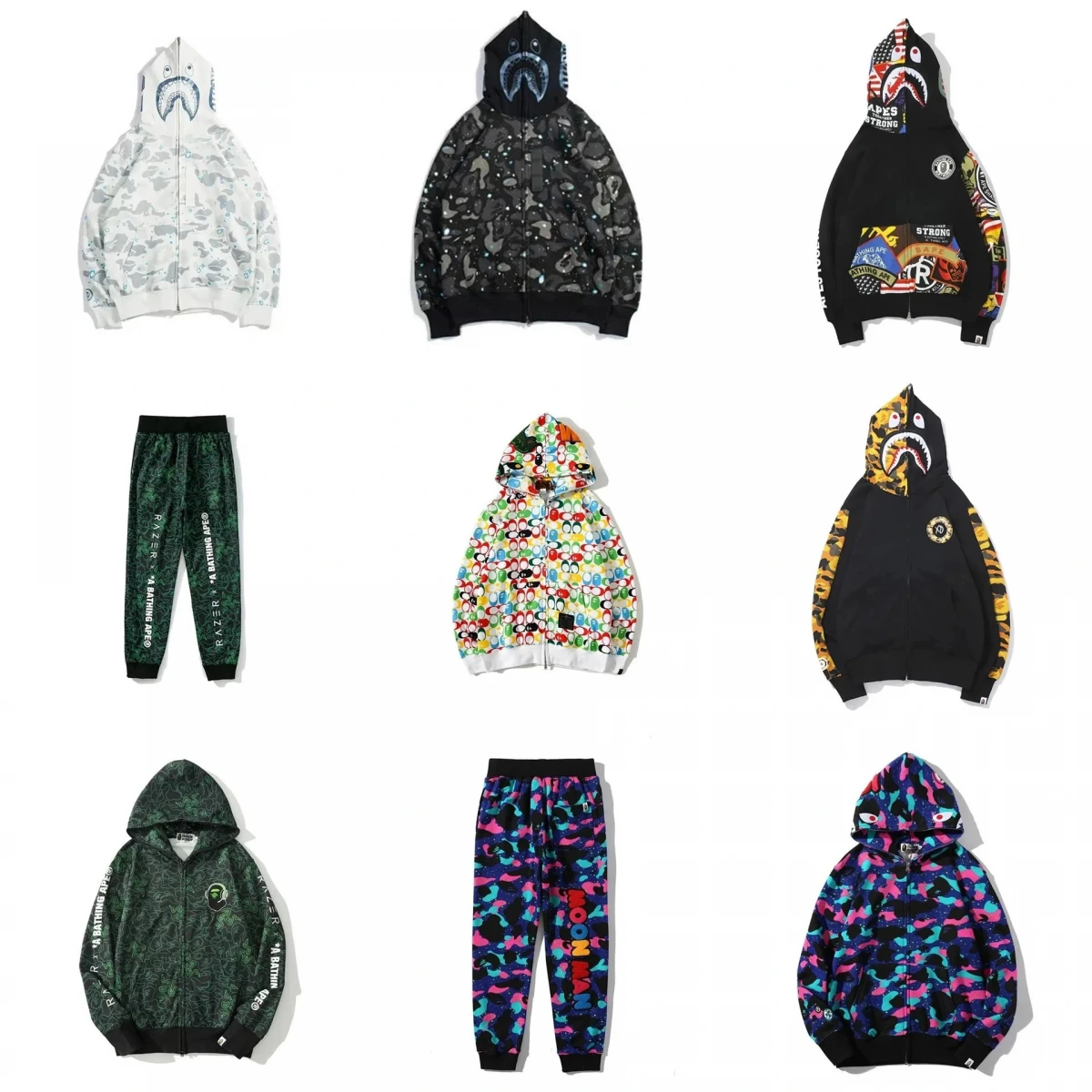 A BATHING APE Zip-Up Hoodie