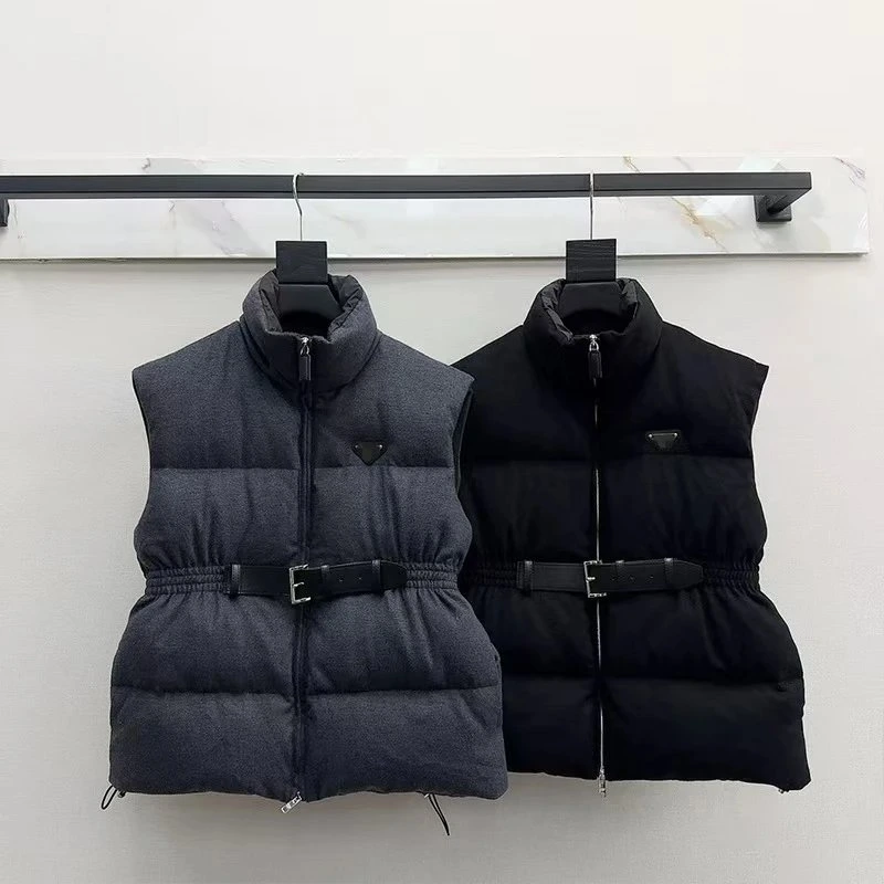 Prada Triangle Logo Puffer Vest