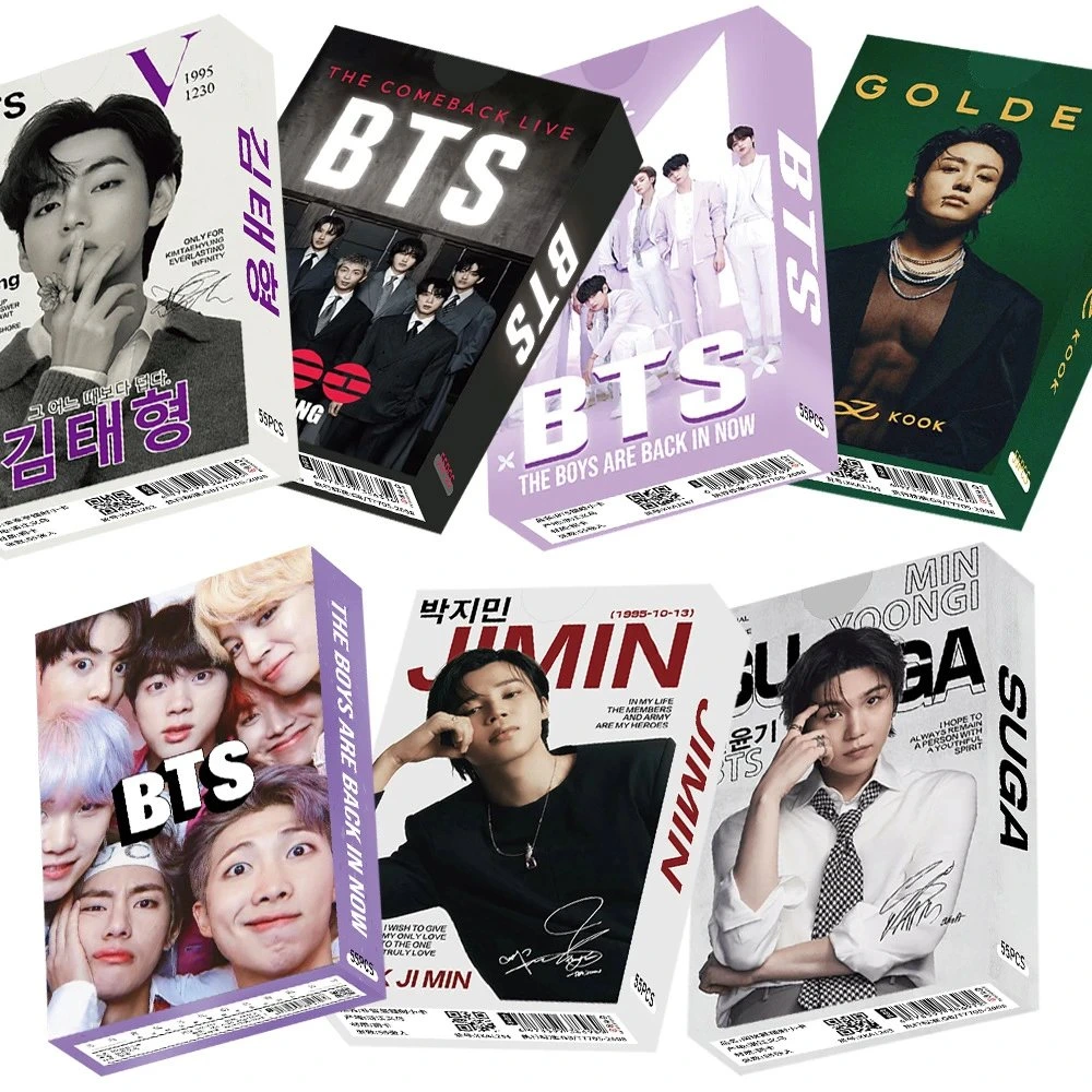 BTS The Comeback Live Collectible Photocards