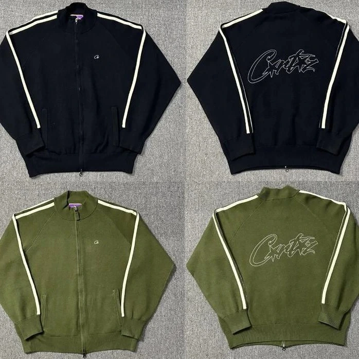 Corteiz Zip-Up Knit Jacket
