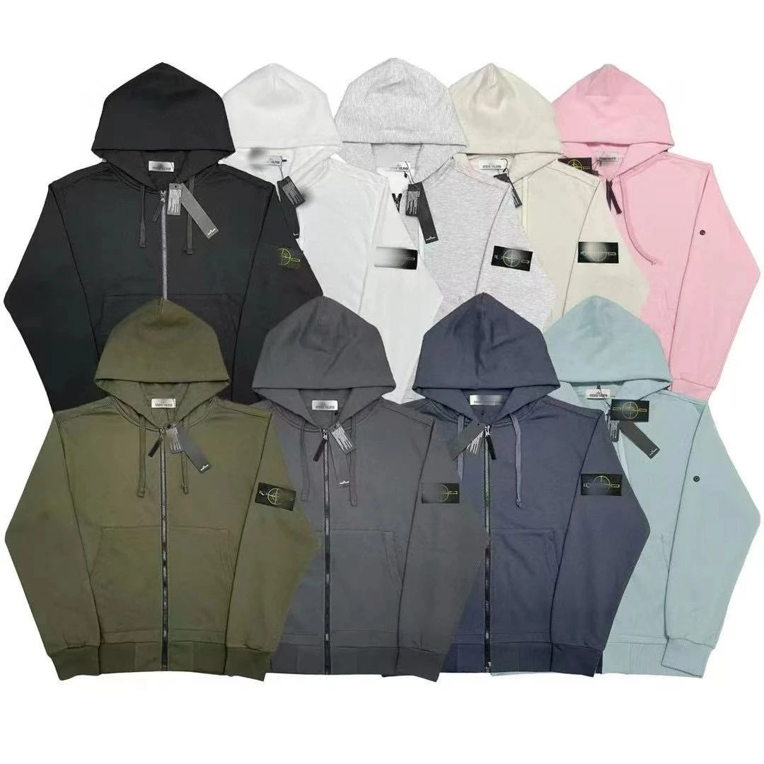Stone Island Zip-Up Hoodie