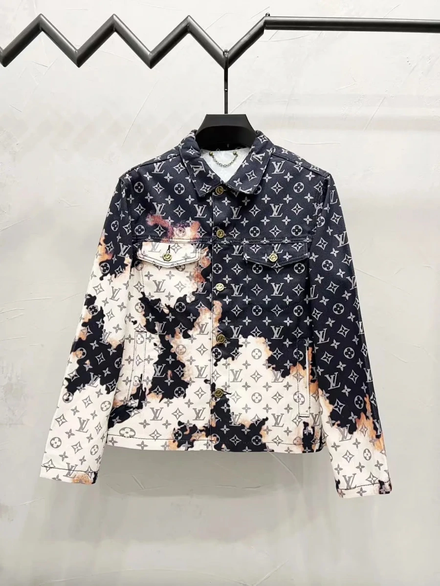 Louis Vuitton Denim Jacket and Jeans Set