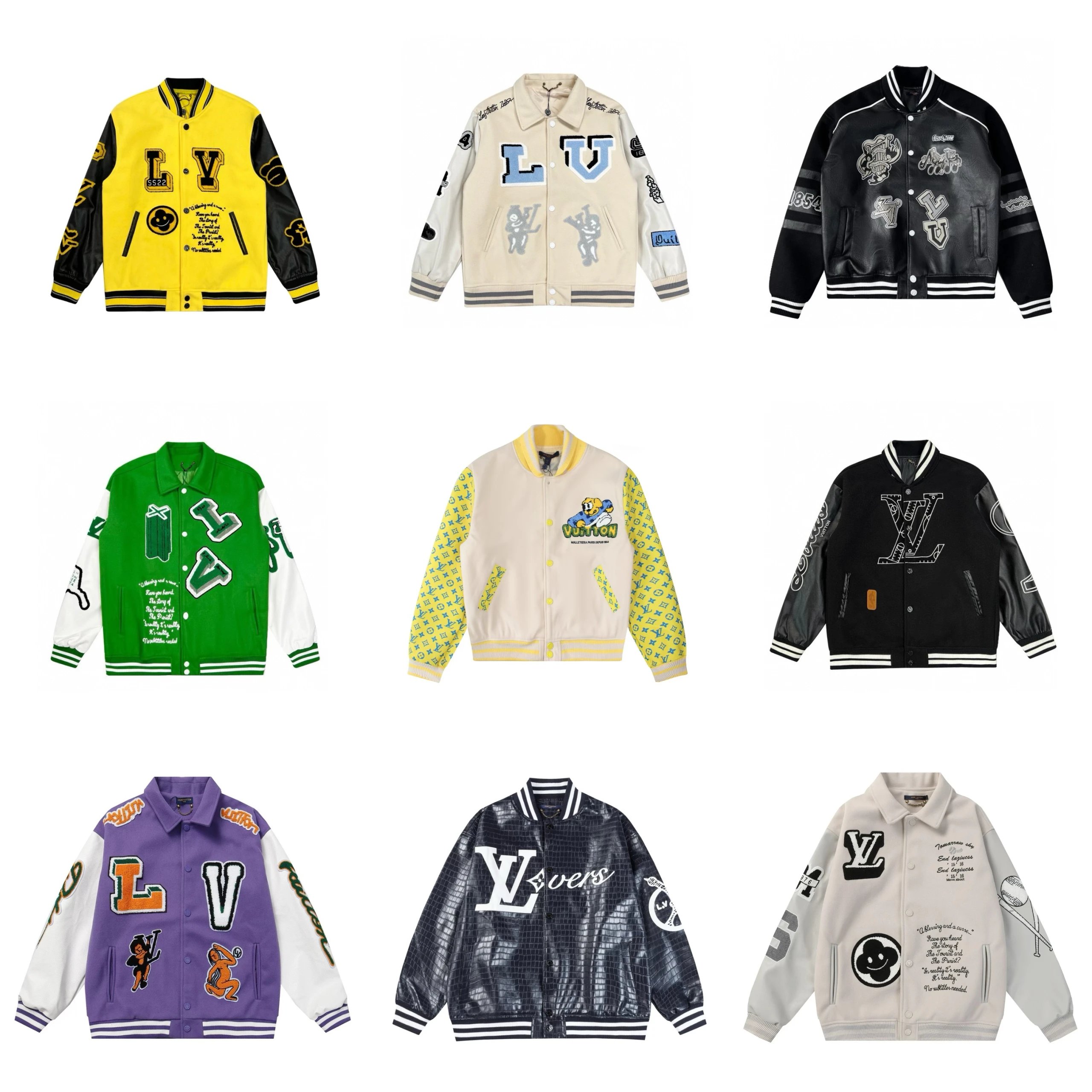 Louis Vuitton LV Studios Varsity Jacket
