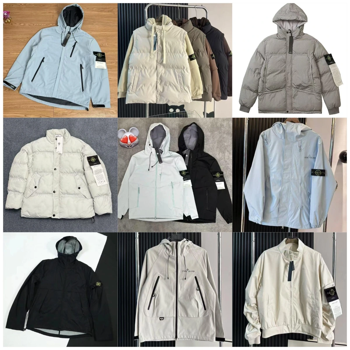 Stone Island Basic Gommato Puffer Jacket