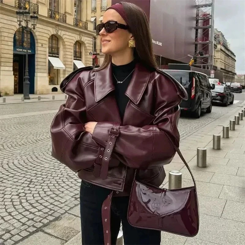 Short Leather Jacket