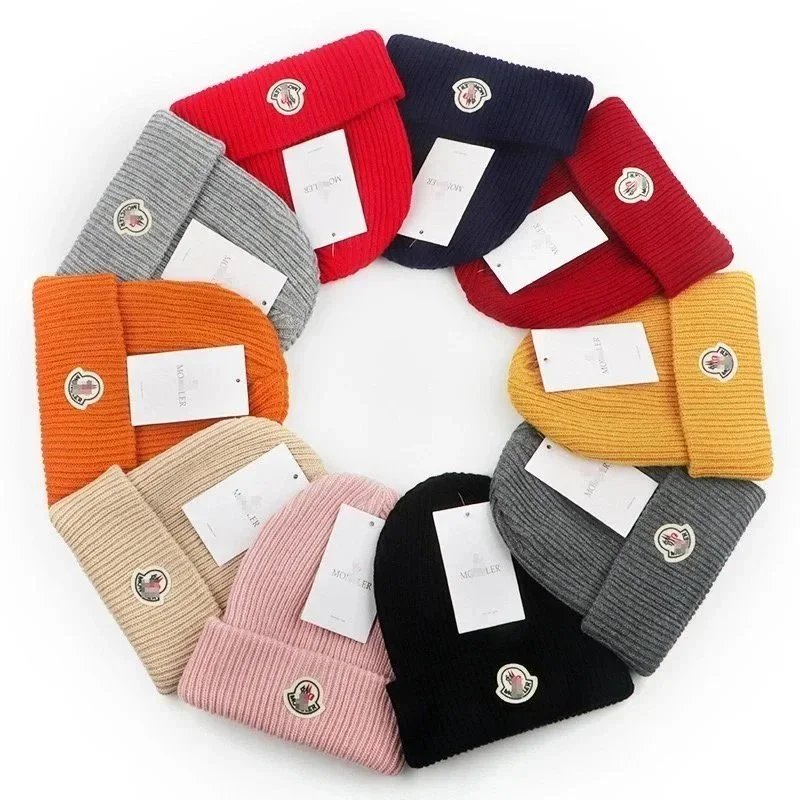Moncler Knitted Beanie Hat