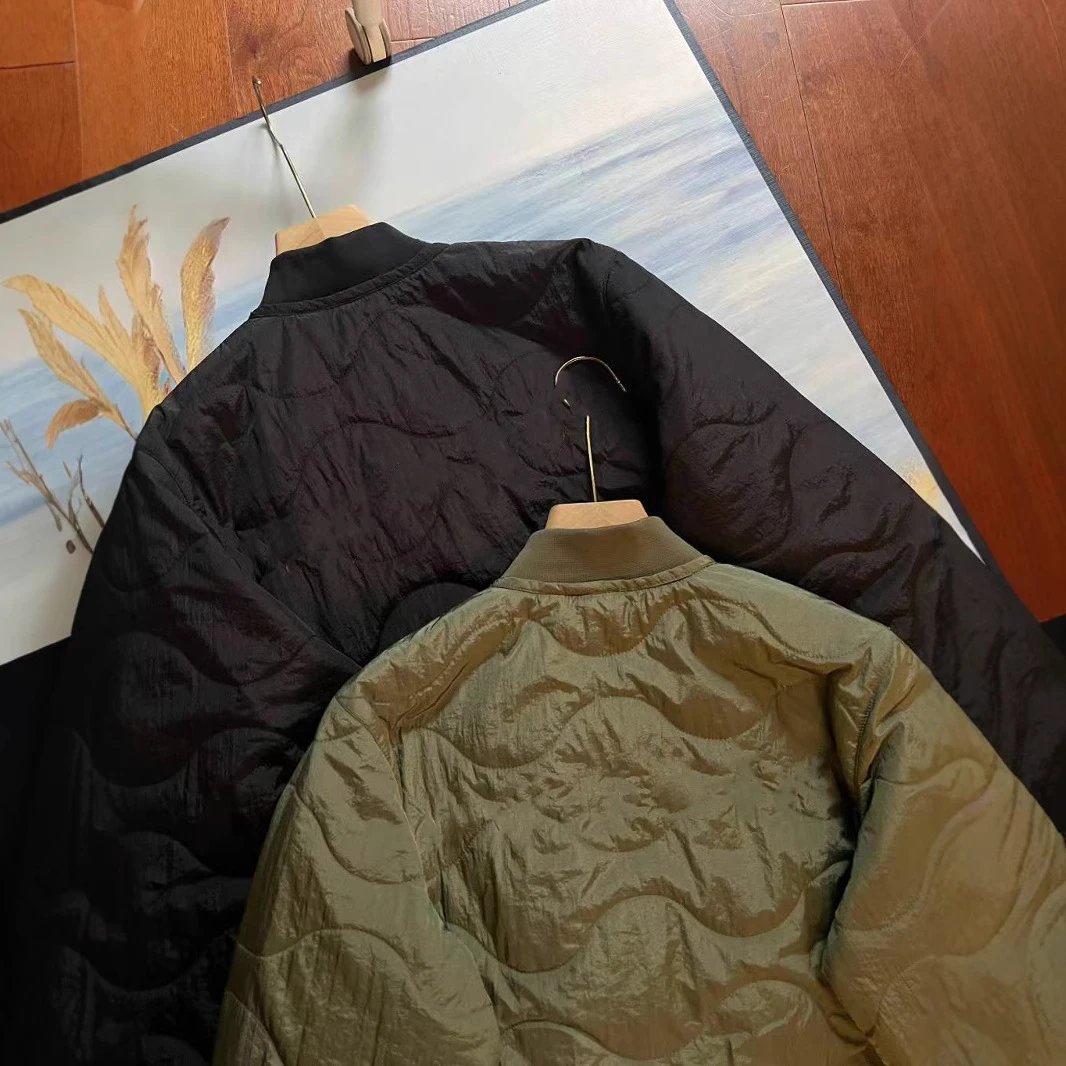 Quilted Bomber Jacket