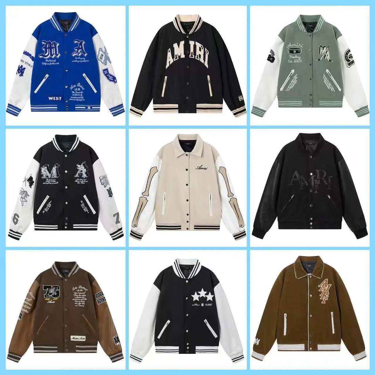 Amiri Varsity Jacket