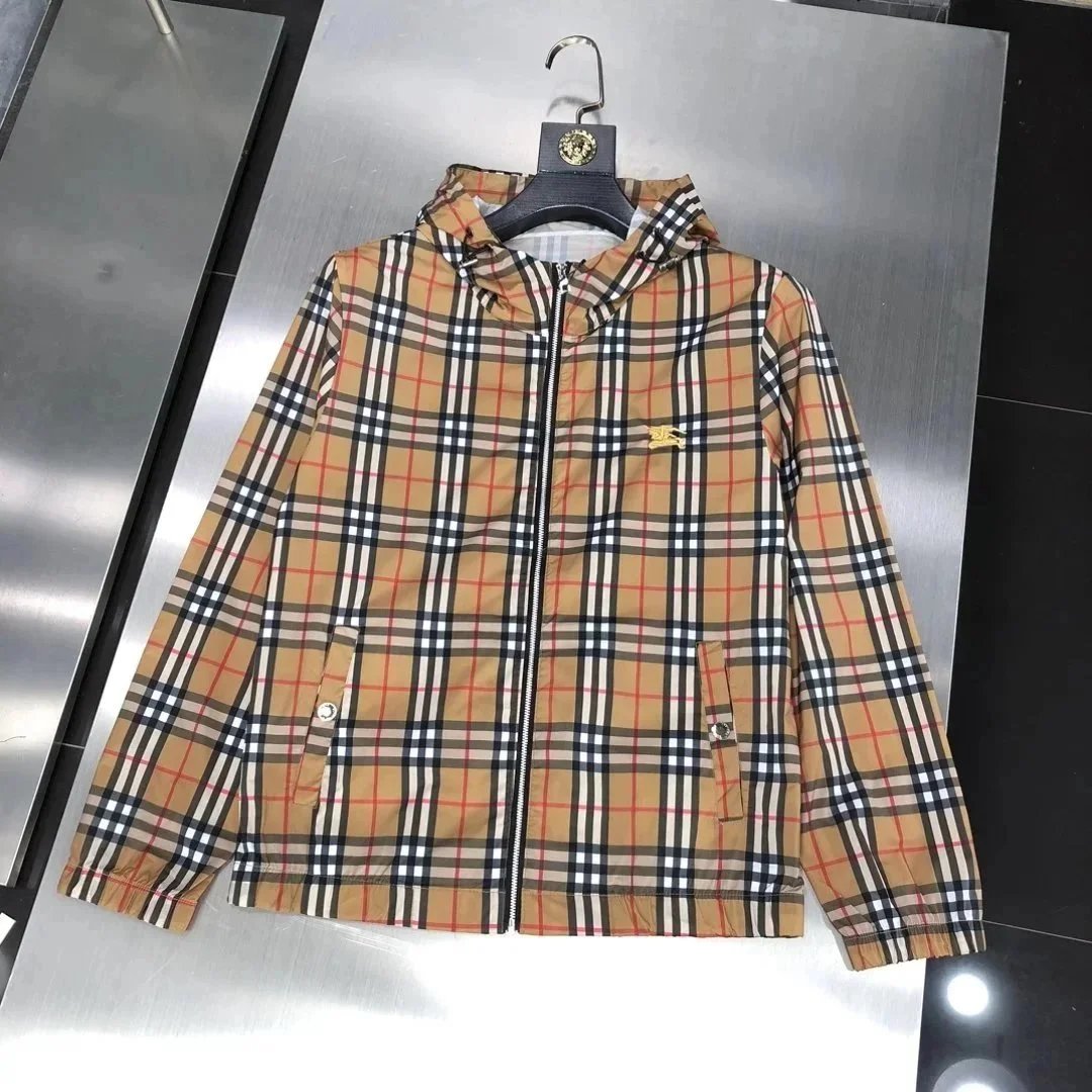 Burberry Hooded Windbreaker Jacket